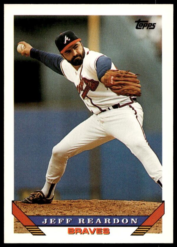 1993 Topps Series 2 Jeff Reardon #475 (Front)