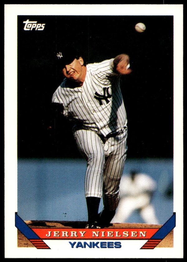 1993 Topps Series 2 Jerry Nielsen #594 (Front)