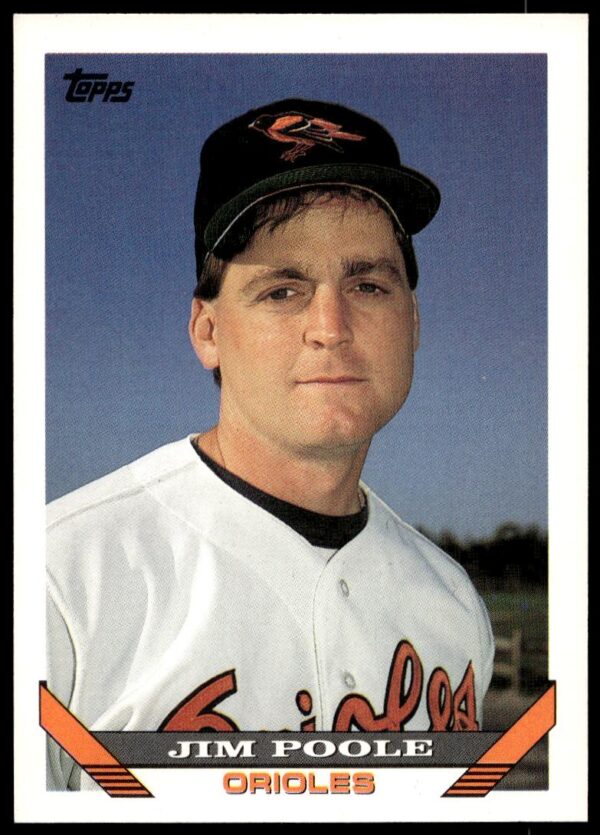 1993 Topps Series 2 Jim Poole #793 (Front)
