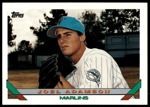1993 Topps Series 2 Joel Adamson #613 (Front)