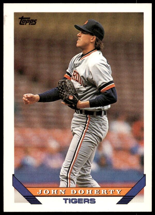 1993 Topps Series 2 John Doherty #713 (Front)
