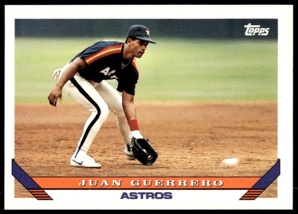 1993 Topps Series 2 Juan Guerrero #414 (Front)