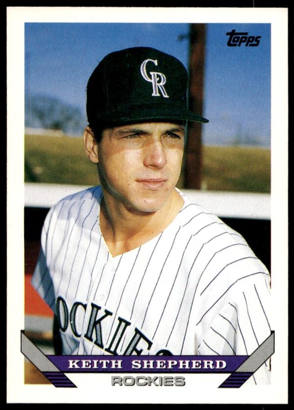 1993 Topps Series 2 Keith Shepherd #447 (Front)
