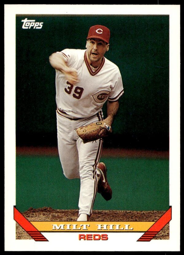 1993 Topps Series 2 Milt Hill #642 (Front)