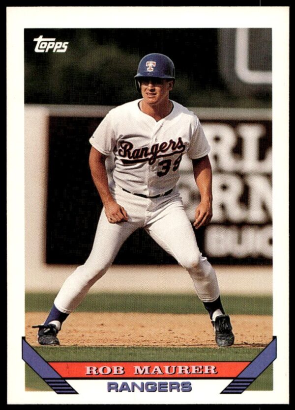 1993 Topps Series 2 Rob Maurer #763 (Front)