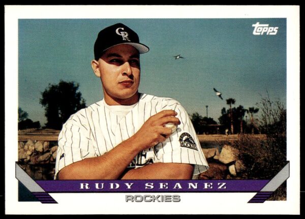 1993 Topps Series 2 Rudy Seanez #676 (Front)