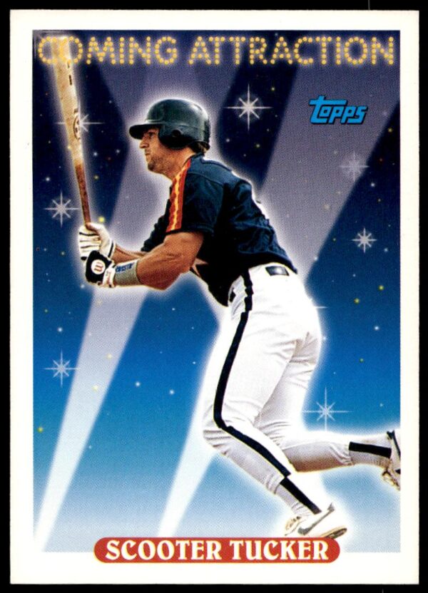 1993 Topps Series 2 Scooter Tucker #814 (Front)