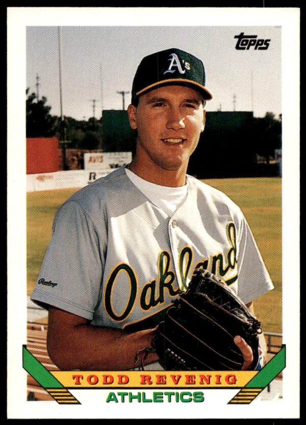 1993 Topps Series 2 Todd Revenig #766 (Front)