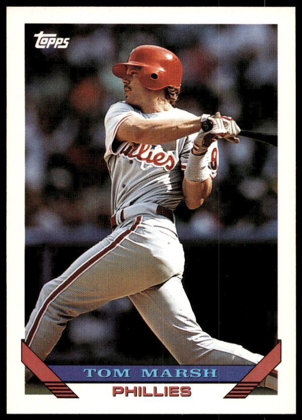 1993 Topps Series 2 Tom Marsh #649 (Front)