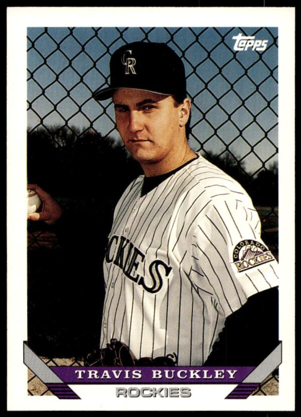 1993 Topps Series 2 Travis Buckley #732 (Front)