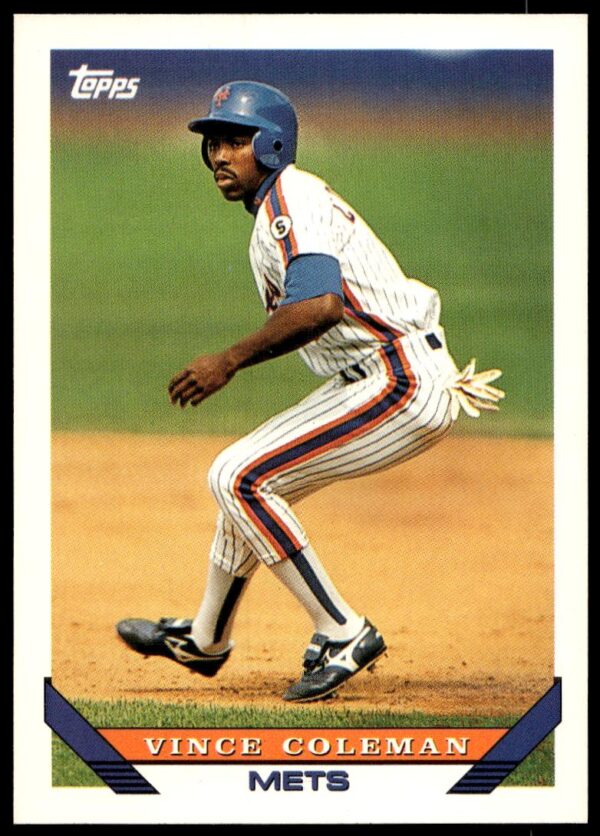 1993 Topps Series 2 Vince Coleman #765 (Front)