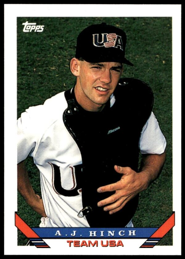 1993 Topps Traded A.J. Hinch #12T (Front)