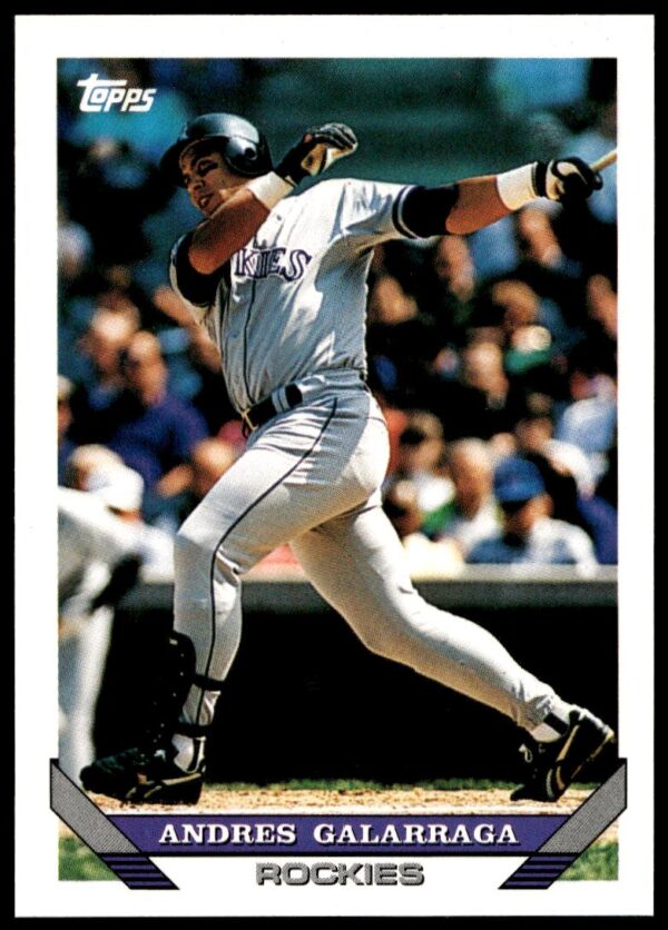 1993 Topps Traded Andres Galarraga #31T (Front)