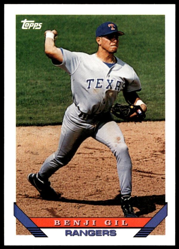 1993 Topps Traded Benji Gil #60T (Front)