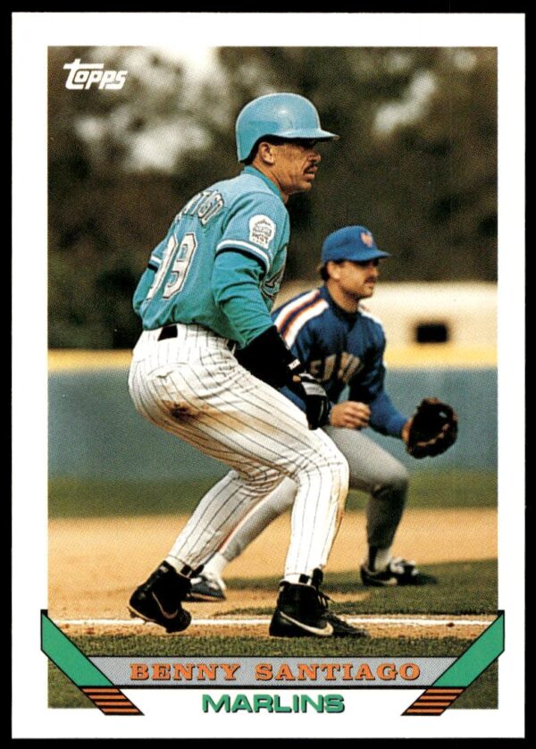 1993 Topps Traded Benny Santiago #44T (Front)