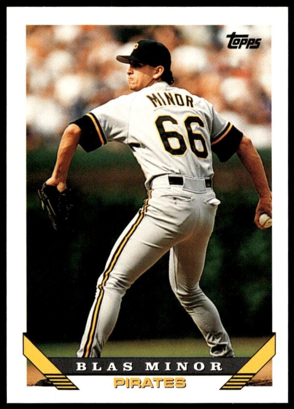 1993 Topps Traded Blas Minor #82T (Front)