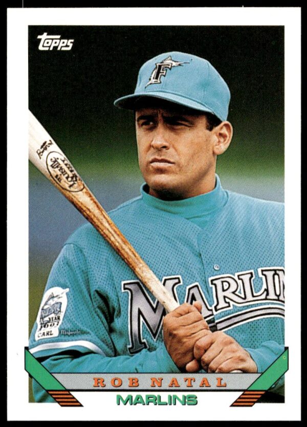 1993 Topps Traded Bob Natal #108T (Front)