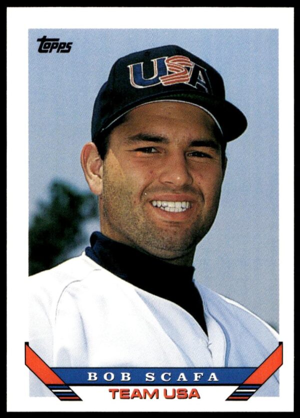 1993 Topps Traded Bob Scafa #120T (Front)