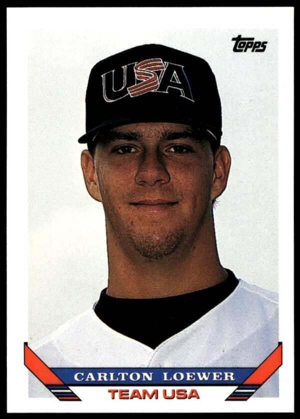 1993 Topps Traded Carlton Loewer #4T (Front)
