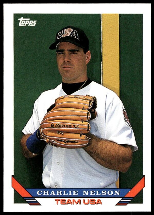 1993 Topps Traded Charlie Nelson #57T (Front)