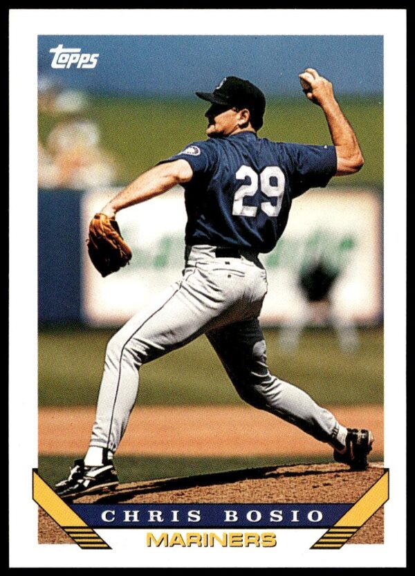 1993 Topps Traded Chris Bosio #28T (Front)