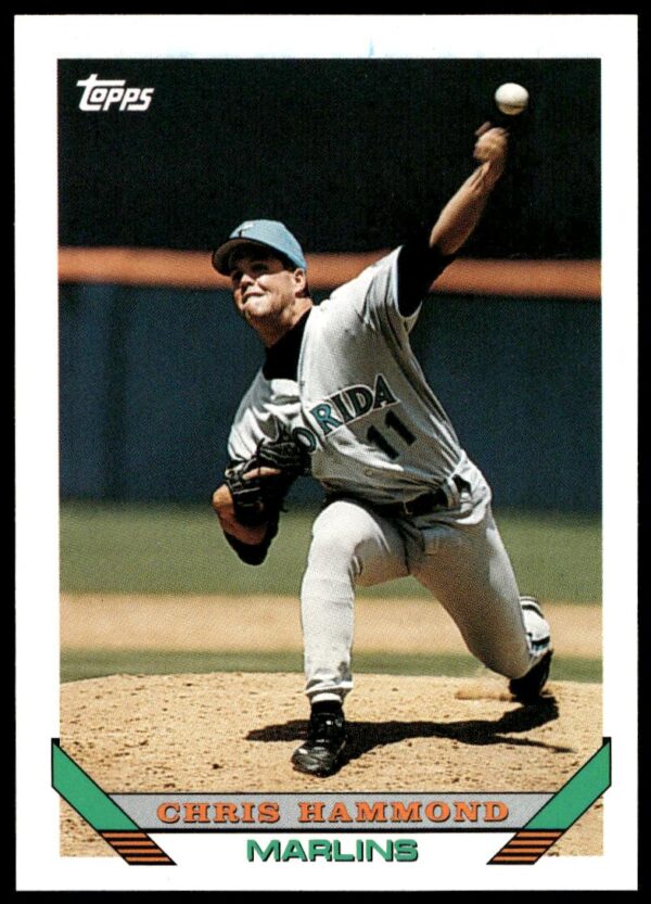 1993 Topps Traded Chris Hammond #86T (Front)
