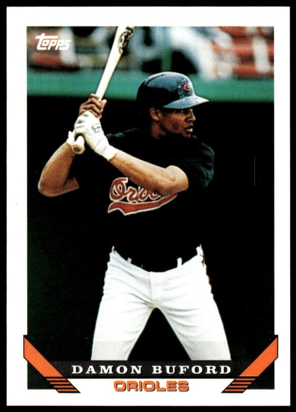 1993 Topps Traded Damon Buford #63T (Front)
