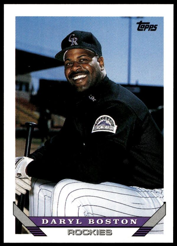 1993 Topps Traded Daryl Boston #126T (Front)