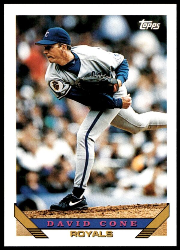 1993 Topps Traded David Cone #125T (Front)