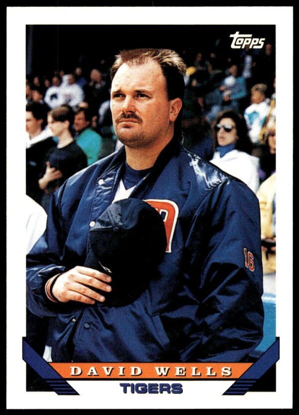 1993 Topps Traded David Wells #50T (Front)