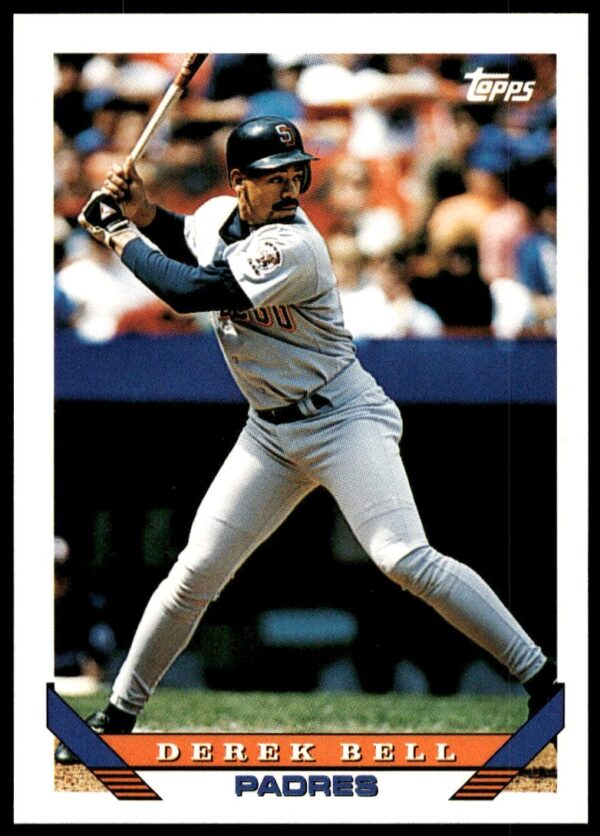 1993 Topps Traded Derek Bell #55T (Front)