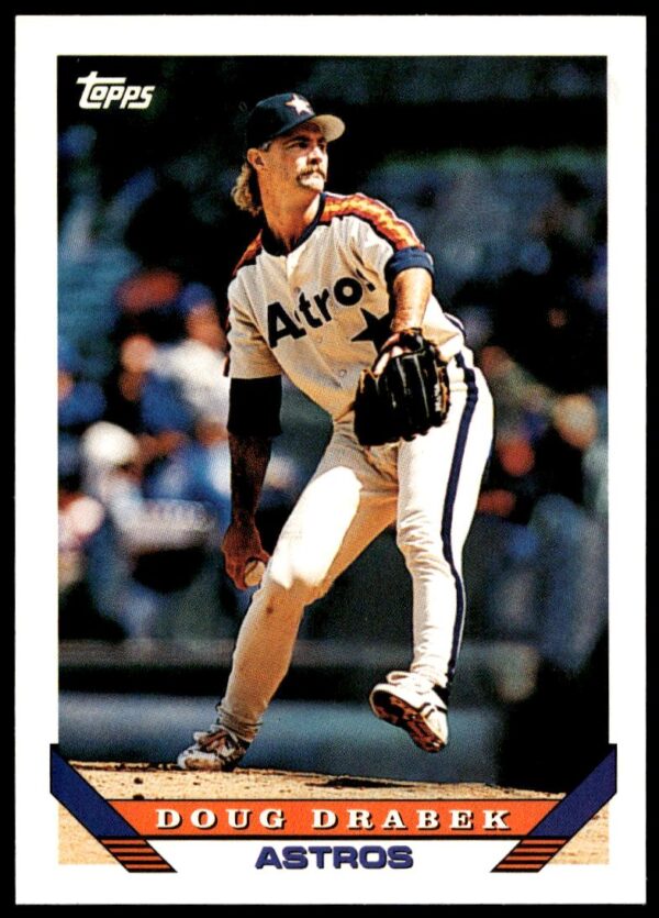 1993 Topps Traded Doug Drabek #94T (Front)