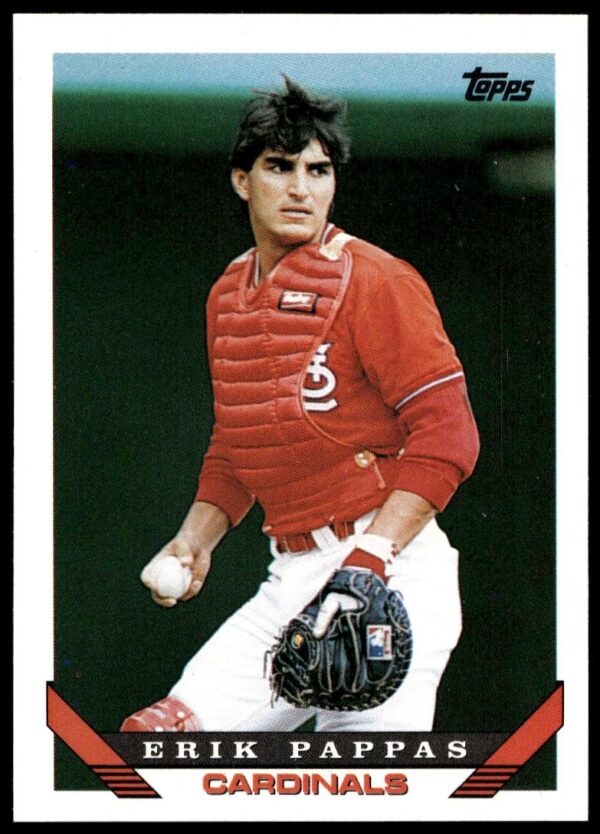 1993 Topps Traded Erik Pappas #5T (Front)