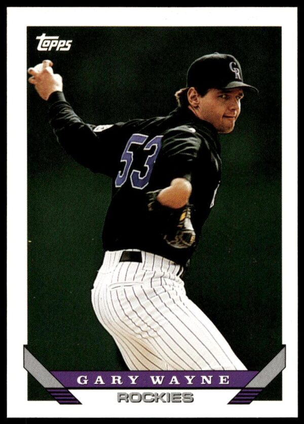 1993 Topps Traded Gary Wayne #16T (Front)