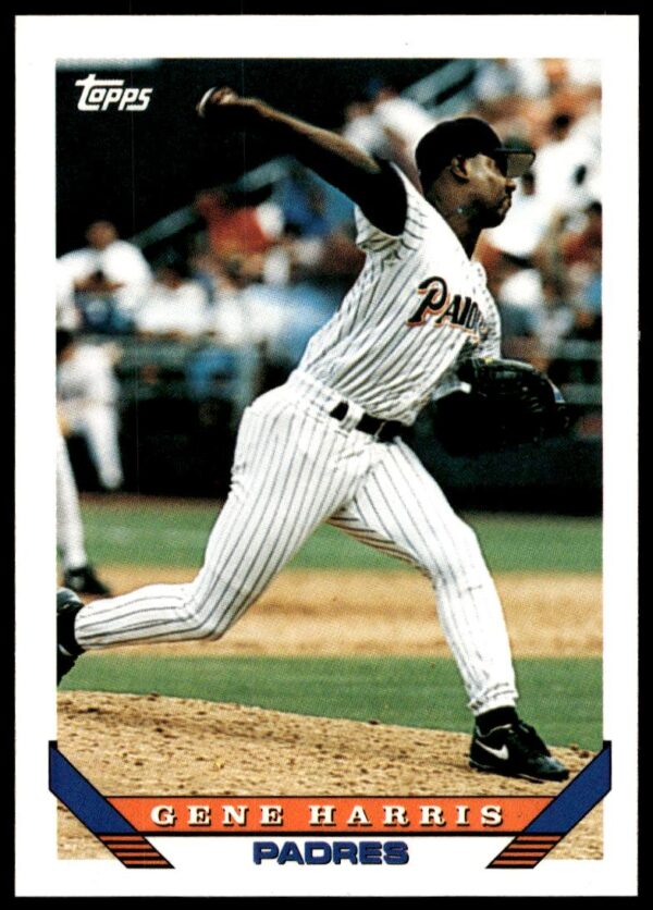1993 Topps Traded Gene Harris #64T (Front)