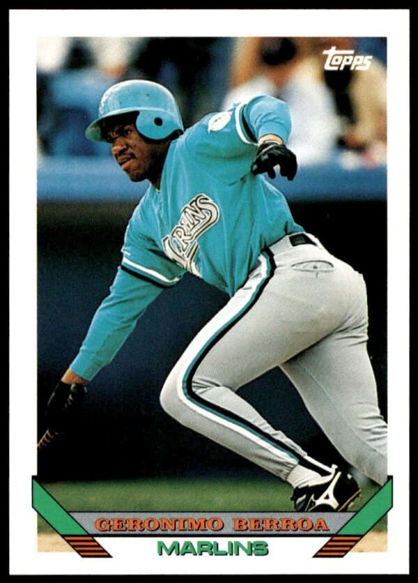 1993 Topps Traded Geronimo Berroa #117T (Front)