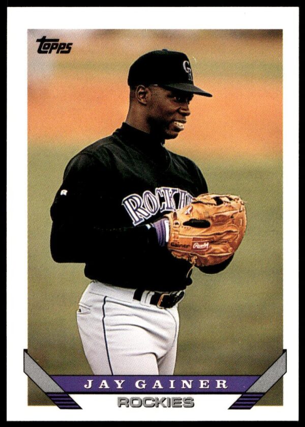 1993 Topps Traded Jay Gainer #10T (Front)