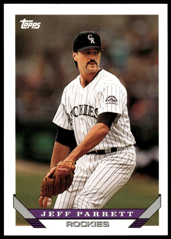 1993 Topps Traded Jeff Parrett #46T (Front)