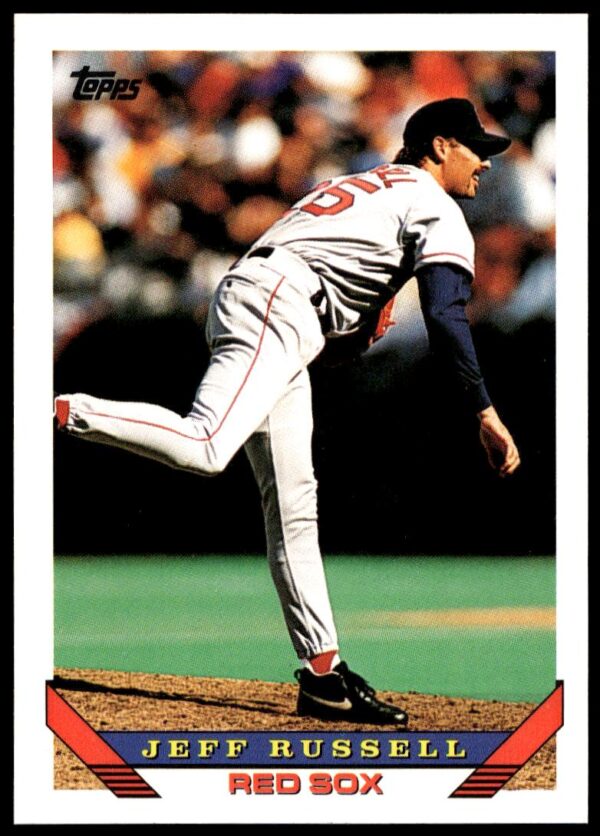 1993 Topps Traded Jeff Russell #25T (Front)