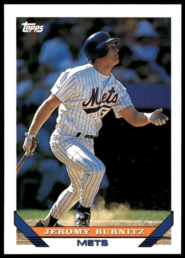 1993 Topps Traded Jeromy Burnitz #110T (Front)