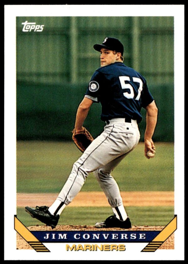 1993 Topps Traded Jim Converse #40T (Front)