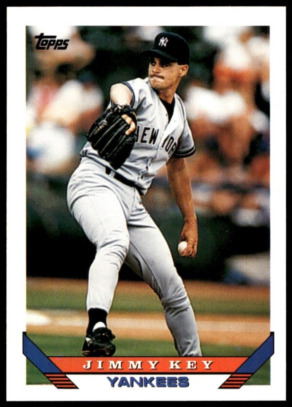 1993 Topps Traded Jimmy Key #68T (Front)
