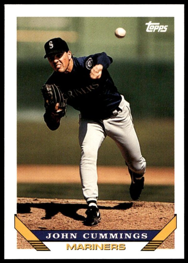 1993 Topps Traded John Cummings #129T (Front)