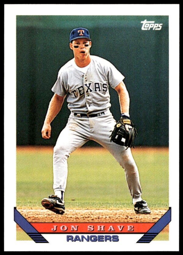 1993 Topps Traded Jon Shave #78T (Front)