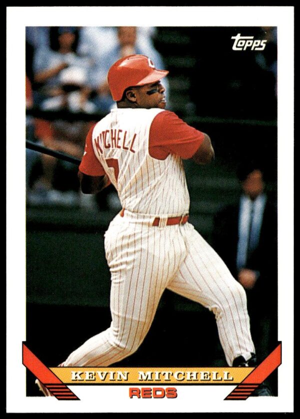 1993 Topps Traded Kevin Mitchell #112T (Front)