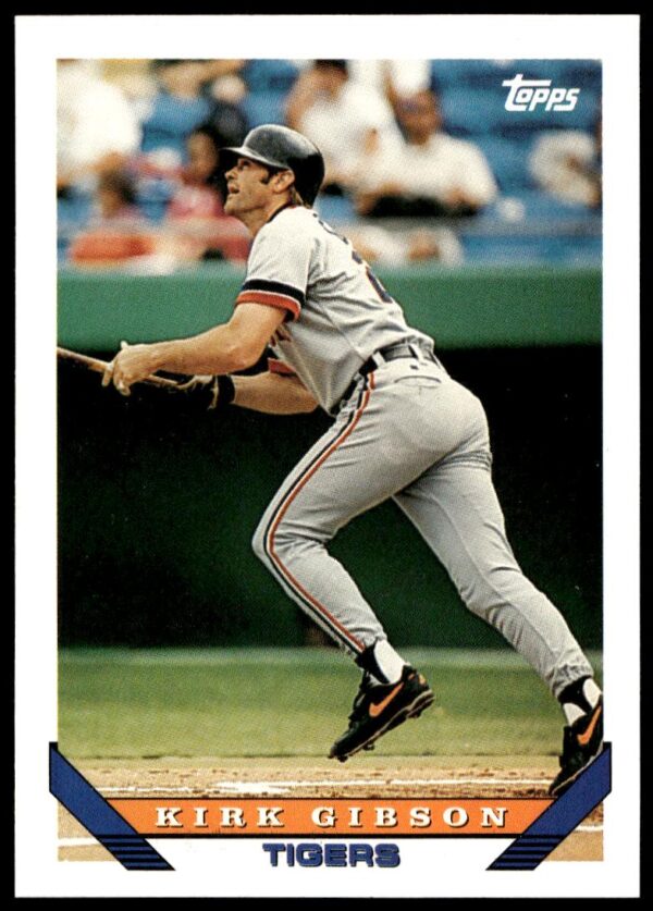 1993 Topps Traded Kirk Gibson #8T (Front)