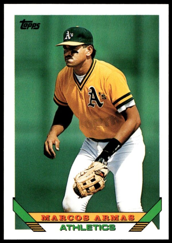 1993 Topps Traded Marcos Armas #100T (Front)