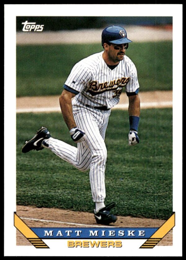 1993 Topps Traded Matt Mieske #72T (Front)