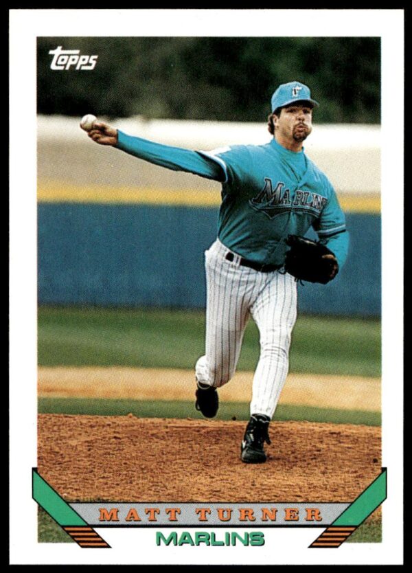 1993 Topps Traded Matt Turner #56T (Front)