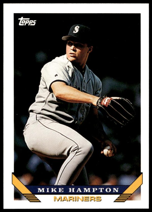 1993 Topps Traded Mike Hampton #58T (Front)